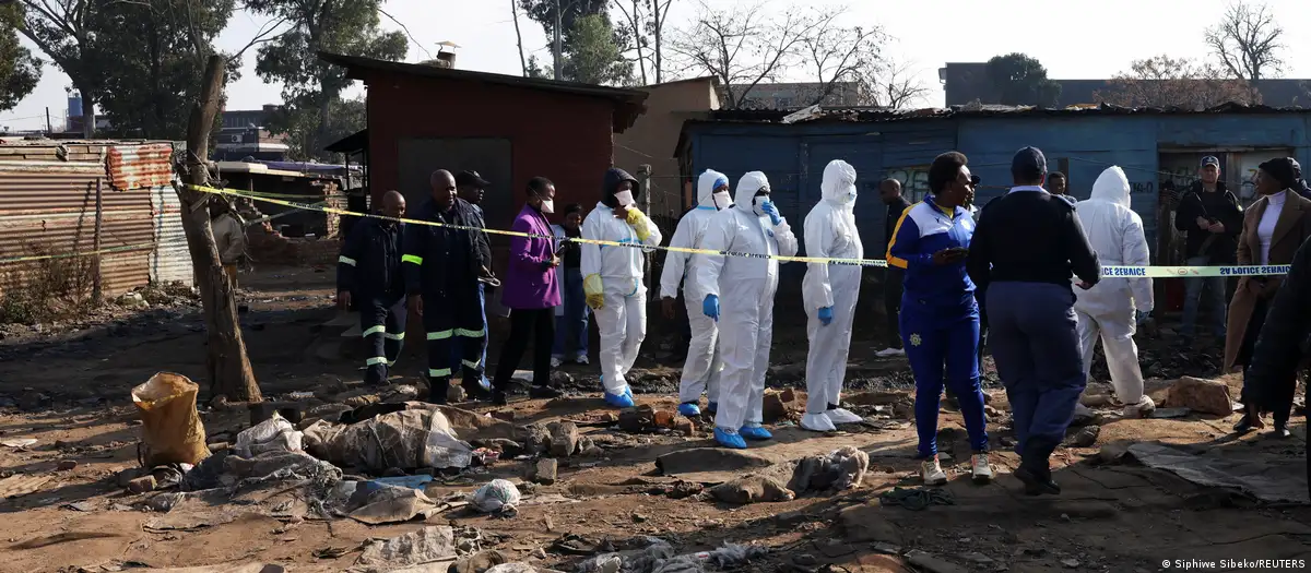 South Africa: Mass shooting kills 12 near Johannesburg