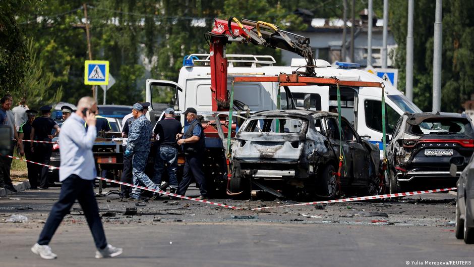 Вибух авто у Петербурзі: загинув російський військовий