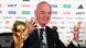 Presiden FIFA Gianni Infantino berbicara dalam konferensi pers di stadion di Kota Meksiko, Rabu, 10 Juni 2026 Presiden FIFA Gianni Infantino berbicara dalam konferensi pers di stadion di Kota Meksiko, Rabu, 10 Juni 2026