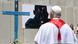 Pope Leo XIV prays to a cross made with wood from migrants' boats, at the dock of the Port of Arguineguin in Gran Canaria, Spain, June 11, 2026 Pope Leo XIV prays to a cross made with wood from migrants' boats, at the dock of the Port of Arguineguin in Gran Canaria, Spain, June 11, 2026