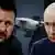 Владимир Зеленский и Владимир Путин
