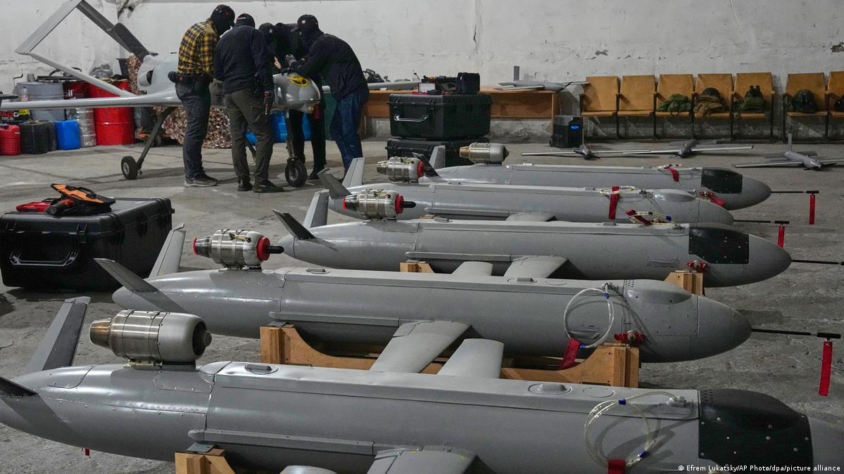Ukrainian soldiers deploy drones against Russia at an undisclosed location in Ukraine