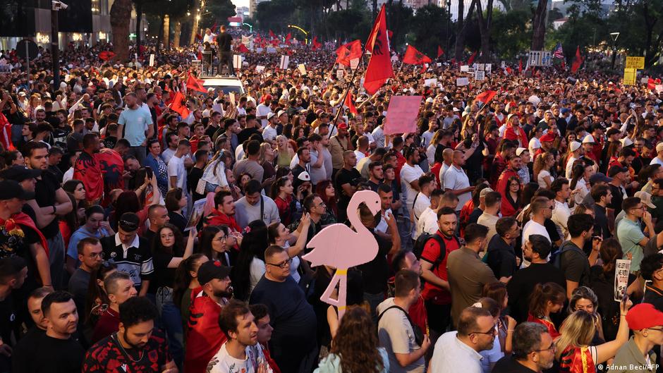 Albanian PM Rama Calls Protests a Stage for Anti-Trump Forces