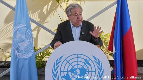 Bandenterror in Haiti - Guterres bittet um Verzeihung