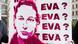 A protester holds a striking hand-painted banner reading "Eva? Eva? Eva? Eva?" — calling attention to the missing journalist Eva Maria Michelmann, who disappeared in Syria, during a demonstration in Leipzig. April 1, 2026 A protester holds a striking hand-painted banner reading "Eva? Eva? Eva? Eva?" — calling attention to the missing journalist Eva Maria Michelmann, who disappeared in Syria, during a demonstration in Leipzig. April 1, 2026