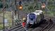 Train collision near Bedford, UK Train collision near Bedford, UK