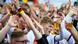 German fans raise their glasses during a match of the 2026 World Cup German fans raise their glasses during a match of the 2026 World Cup