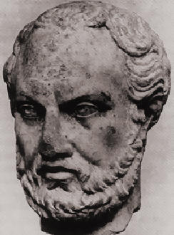 Биста на старогрчкиот историчар Тукидид (460-400 п.н.е.) Биста на старогрчкиот историчар Тукидид (460-400 п.н.е.)