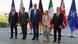 (De izquierda a derecha) El primer ministro de Polonia, Donald Tusk; el presidente de Francia, Emmanuel Macron; el canciller de Alemania, Friedrich Merz; la primera ministra de Italia, Giorgia Meloni y el primer ministro de Reino Unido, Keir Starmer, durante la reunión en Berlín (24.06.2026) (De izquierda a derecha) El primer ministro de Polonia, Donald Tusk; el presidente de Francia, Emmanuel Macron; el canciller de Alemania, Friedrich Merz; la primera ministra de Italia, Giorgia Meloni y el primer ministro de Reino Unido, Keir Starmer, durante la reunión en Berlín (24.06.2026)