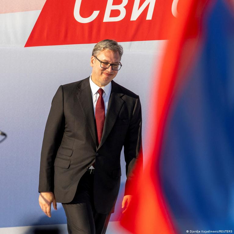 Thumbnail for Serbia keeps EU, Russia in play ahead of key election