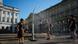People are seen cooling off at a spray mist fountain in Warsaw, Poland People are seen cooling off at a spray mist fountain in Warsaw, Poland