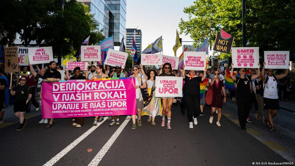 In Slovenia, Pride meets growing support — and hostility