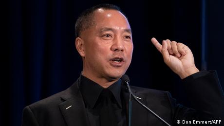 Guo Wengui im Jahr 2018 - da war er bereits in den USA (Archivfoto)