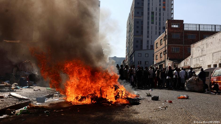 South Africa on edge amid anti-migrant protests
