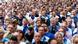 Volkswagen employees attend a staff meeting marking the start of construction on the company's electric vehicle battery cell plant in Salzgitter, Germany, on July 7, 2022 Volkswagen employees attend a staff meeting marking the start of construction on the company's electric vehicle battery cell plant in Salzgitter, Germany, on July 7, 2022