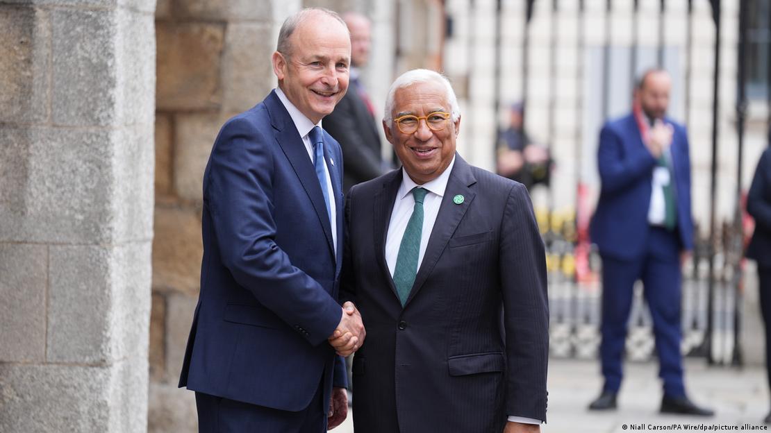 Irlandë Dublin 2026 | Micheál Martin përeshëndet kreun e Këshillit të BE, António Costa me fillimin e presidencës Irlandë Dublin 2026 | Micheál Martin përeshëndet kreun e Këshillit të BE, António Costa me fillimin e presidencës
