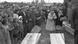 After the pogrom in Kielce on July 4, 1946, women weep at the victims' funeral. After the pogrom in Kielce on July 4, 1946, women weep at the victims' funeral.