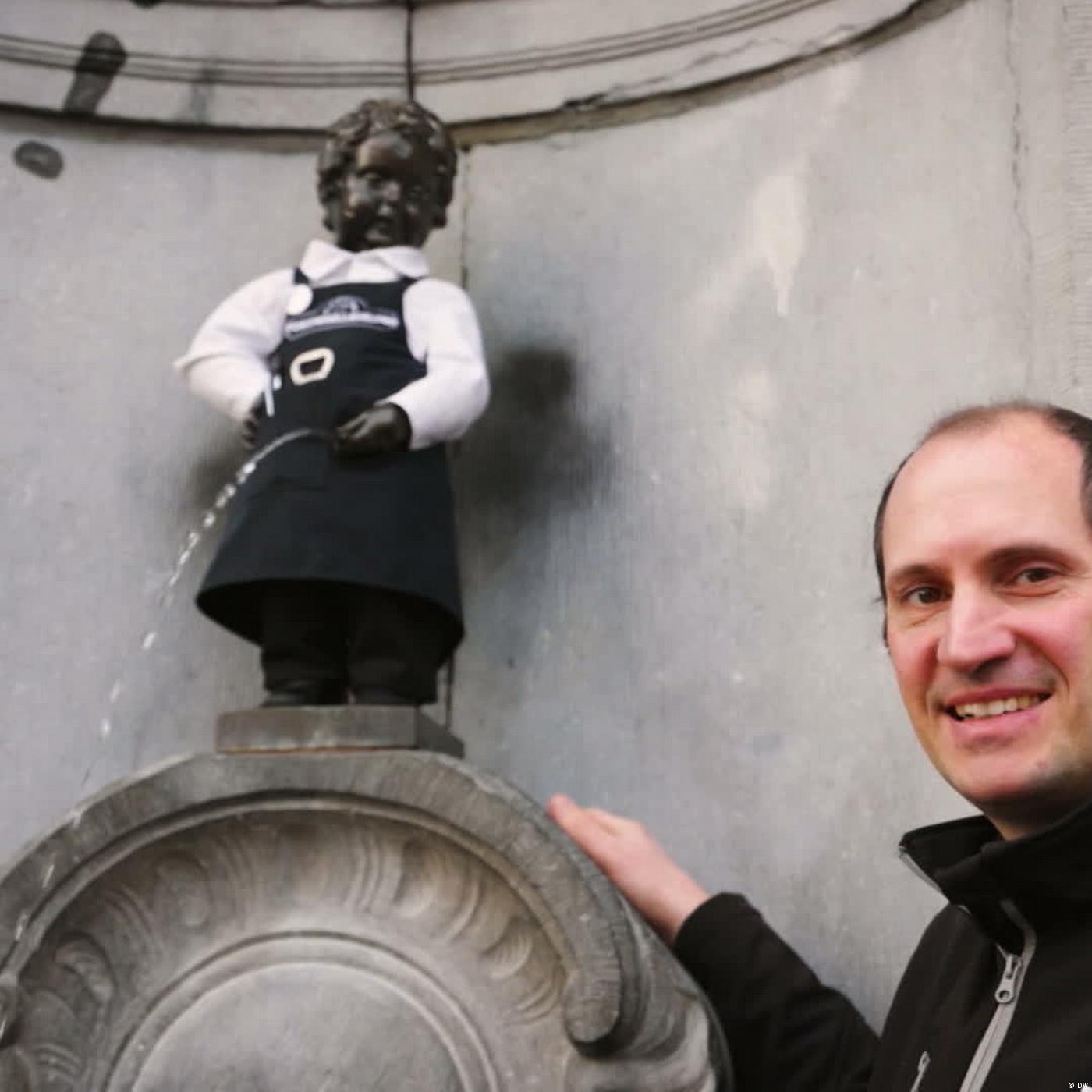 Ankleider für das Manneken Pis