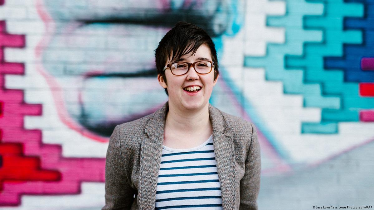 A handout picture released by Jess Lowe Photography on April 19, 2019 and taken on May 19, 2017 shows journalist and author Lyra McKee posing for a photograph in Belfast.
