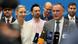 Tino Chrupalla, co-leader of the Alternative for Germany (AfD) party, speaks to the media next to co-leader Alice Weidel during the AfD party congress in Erfurt Tino Chrupalla, co-leader of the Alternative for Germany (AfD) party, speaks to the media next to co-leader Alice Weidel during the AfD party congress in Erfurt