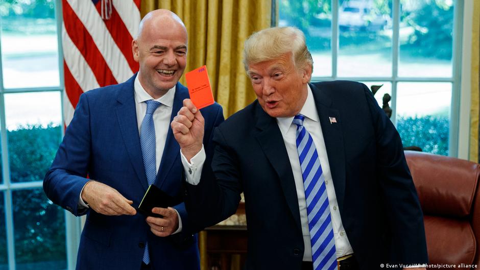 Трамп: ФИФА пересмотрела красную карточку на ЧМ по футболу по моей просьбе