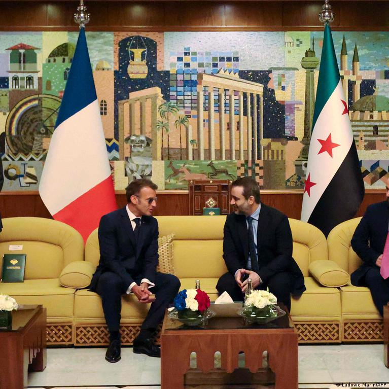 Emmanuel Macron visits Syria, 18 months after Assad's fall