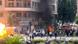 Imagen de la explosión cerca del hotel Four Seasons, donde alojaba el presidente de Francia. Imagen de la explosión cerca del hotel Four Seasons, donde alojaba el presidente de Francia.