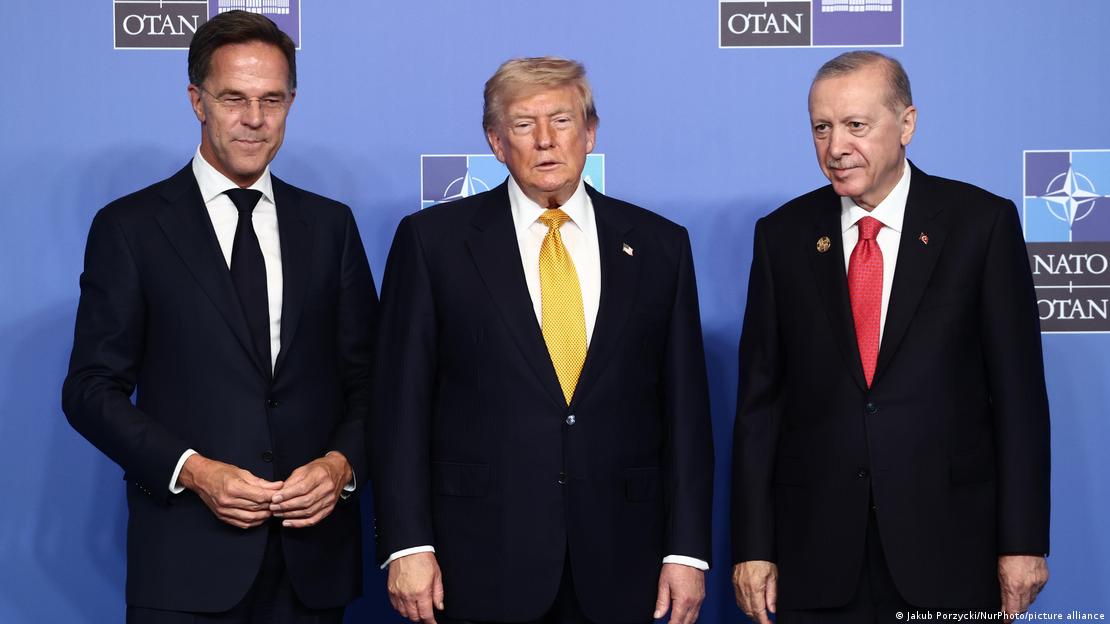 NATO Genel Sekreteri Mark Rutte, ABD Başkanı Donald Trump ve Türkiye Cumhurbaşkanı Recep Tayyip Erdoğan