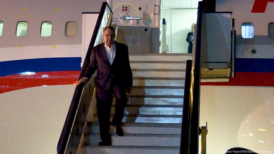 Russian Foreign Minister Sergei Lavrov Arrives in US for G20 Meeting