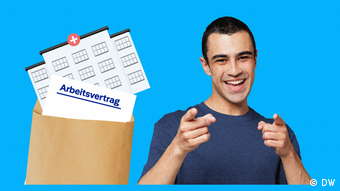 Malik erzählt Ayo von seinem neuen Job.