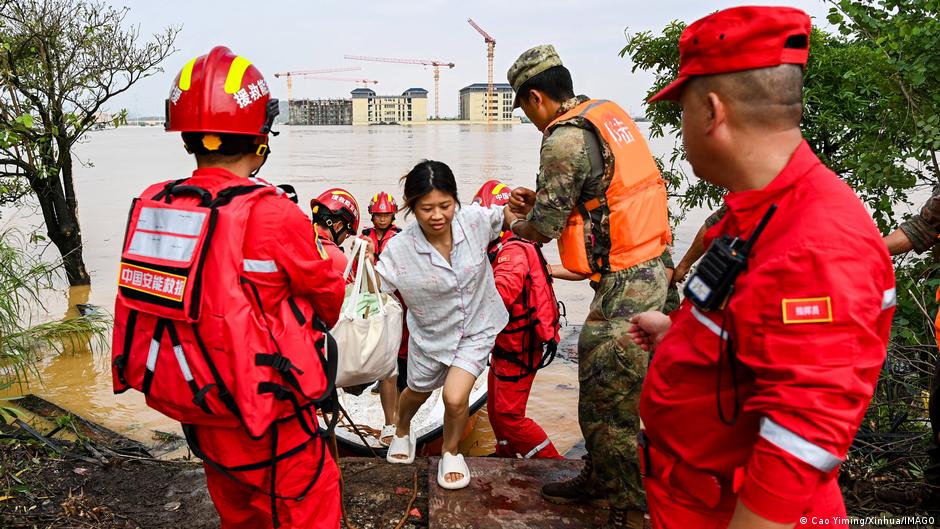 Banjir di China: 340 Orang Meninggal akibat Badai Noul
