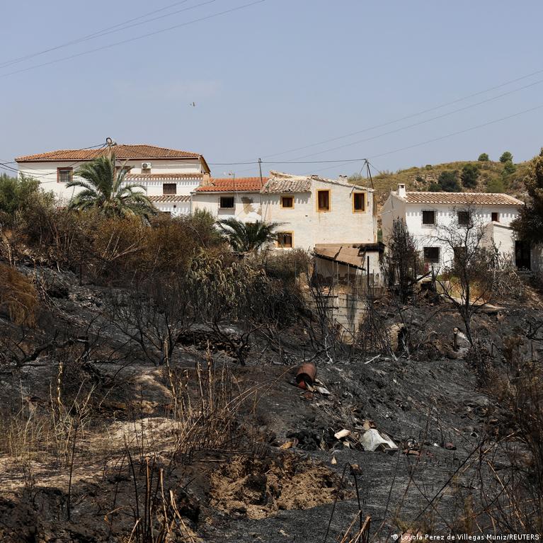 Spain wildfire: Firefighters begin to contain deadly blaze
