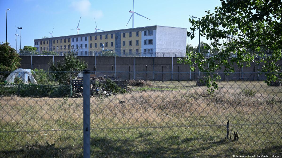 Zeithain prison in Meissen district