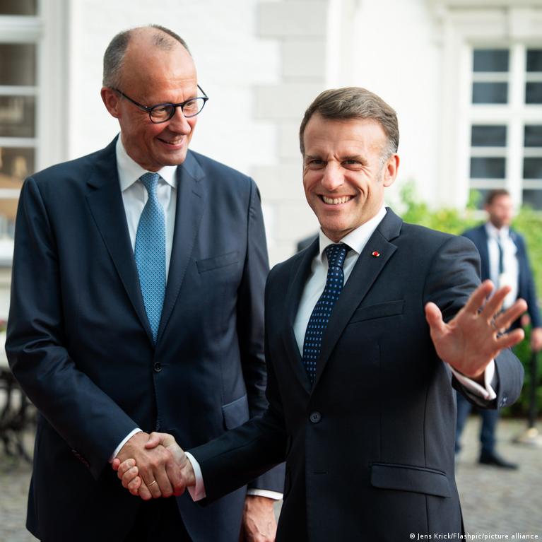Merz und Macron: Deutsch-französische Woche der Harmonie