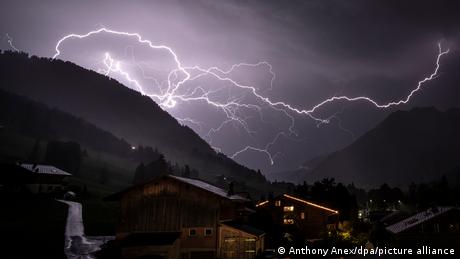 Seit einigen Tagen ziehen schwere Gewitter über große Teile der Schweiz