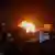 An explosion in the city during a Russian missile and drone strike, amid Russia's attack on Ukraine, in Kyiv, Ukraine July 19, 2026