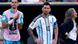 Lionel Messi mira con gesto adusto hacia la cancha tras la derrota del once argentino ante la selección española en la final del Mundial de Fütbol 2026.