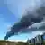 Smoke billows after a Ukrainian drone attack, according to local authorities, in the course of the Russia-Ukraine conflict, near Podolsk in the Moscow Region, Russia July 20, 2026