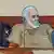 In this courtroom sketch, Ismael "El Mayo" Zambada, center, is seated in court during his sentencing, flanked by a U.S. Marshal, left, and his attorney Frank Perez, right, in federal court in the Brooklyn borough of New York, Monday, July 20, 2026
