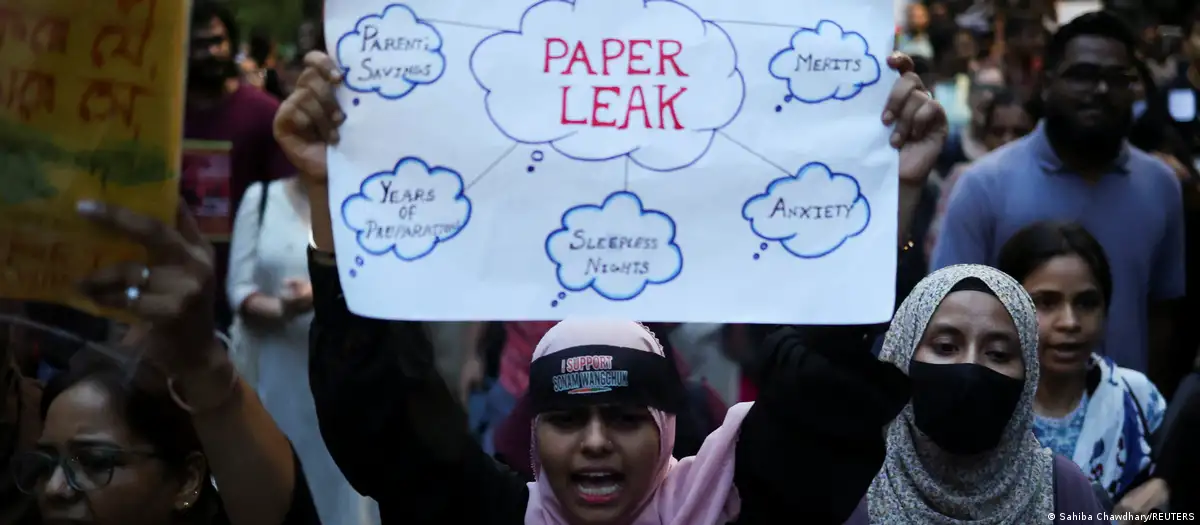 India: Lawmakers endorse tough exam leak bill after Cockroach protests