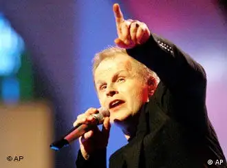 German singing sensation Herbert Grönemeyer.