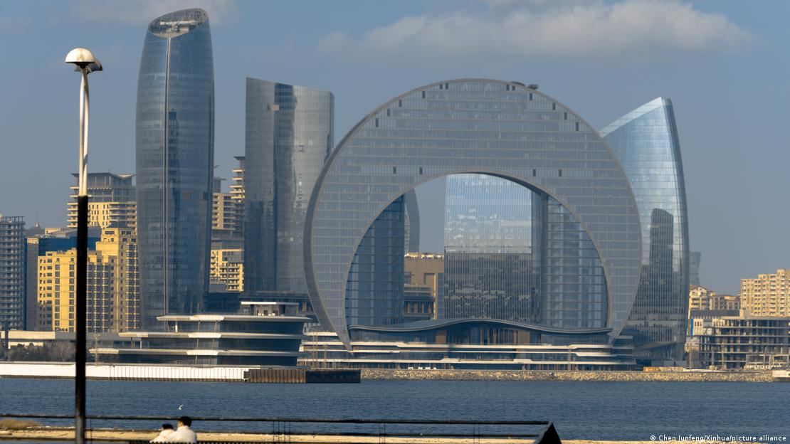 A view of Azerbaijan's capital Baku
