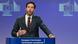 Bruselas: el portavoz de la Comisión Europea, Thomas Regnier, habla sobre una multa impuesta a Google durante una rueda de prensa en la sede de la UE.