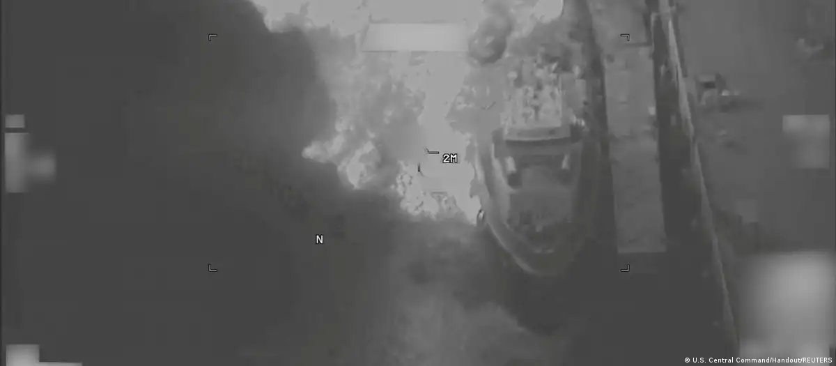 Iran war: US launches new strikes over shipping routes threat