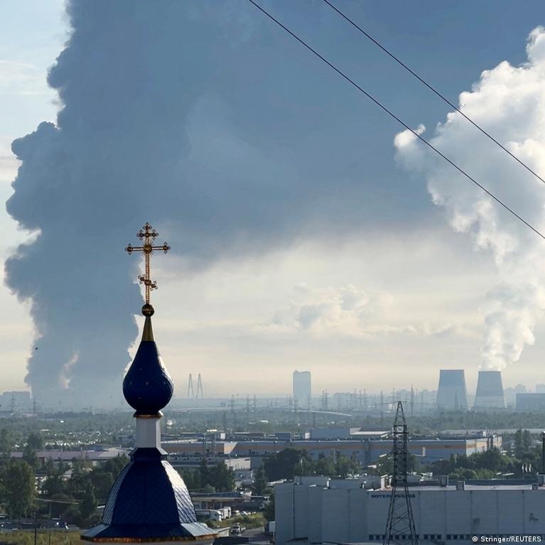 Thumbnail for Moscow says 600 drones targeted region overnight
