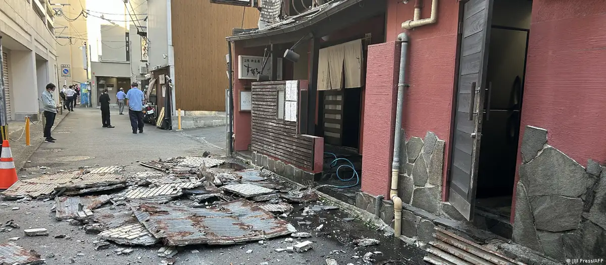Japan: Strong earthquake shakes Kumamoto, injuries reported
