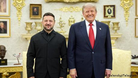 Bei einem Treffen im Weißen Haus haben Trump und Selenskyj über Patriot-Abfangraketen gesprochen.
