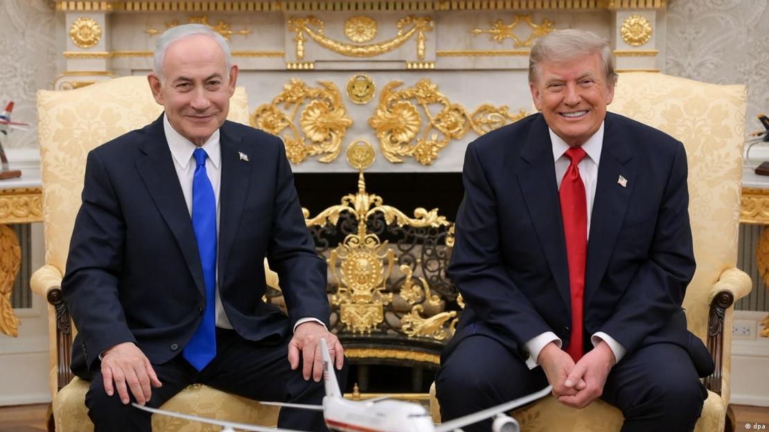Le président américain Donald Trump et le premier ministre israelien Benjamin Netanyahu lors d'une rencontre en juillet 2026.