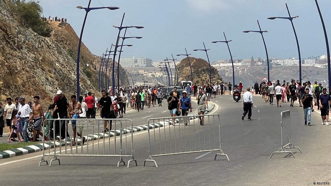Migrantë rrugëve të Ceutës Migrantë rrugëve të Ceutës