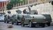 Carros militares em Ceuta
